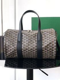 Goyard original canvas barrel 40 sports bag GY0124 black