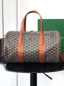 Goyard original canvas barrel 40 sports bag GY0124 brown
