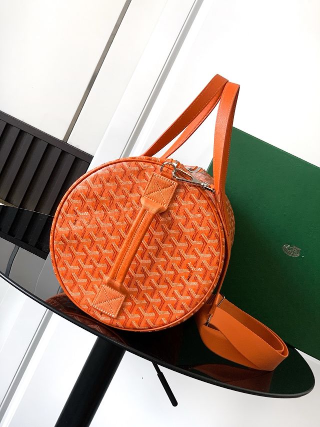 Goyard original canvas barrel 40 sports bag GY0124 orange