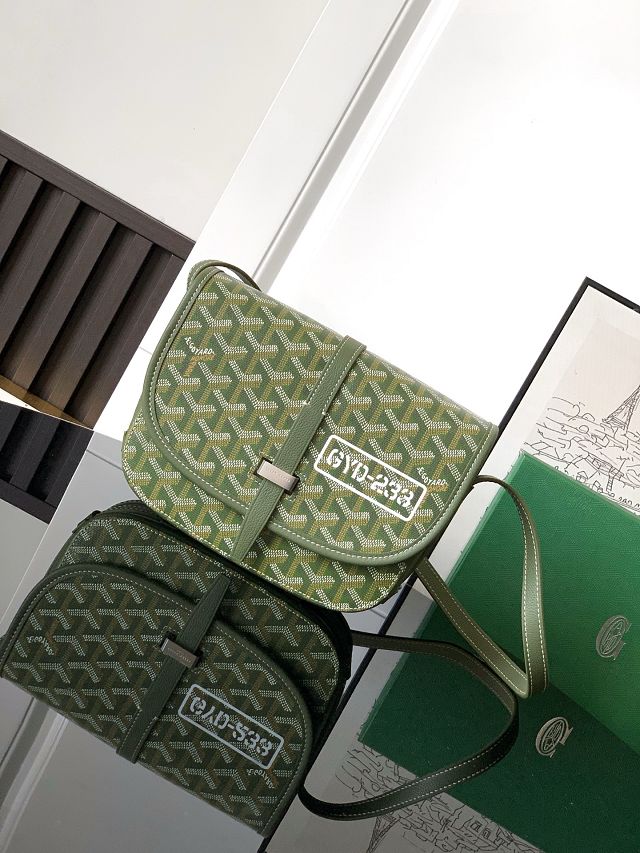 Goyard original canvas belvedere bag GY0012 khaki