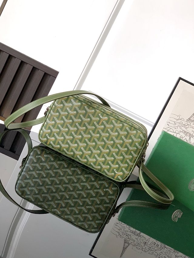 Goyard original canvas cap vert bag GY0015 khaki