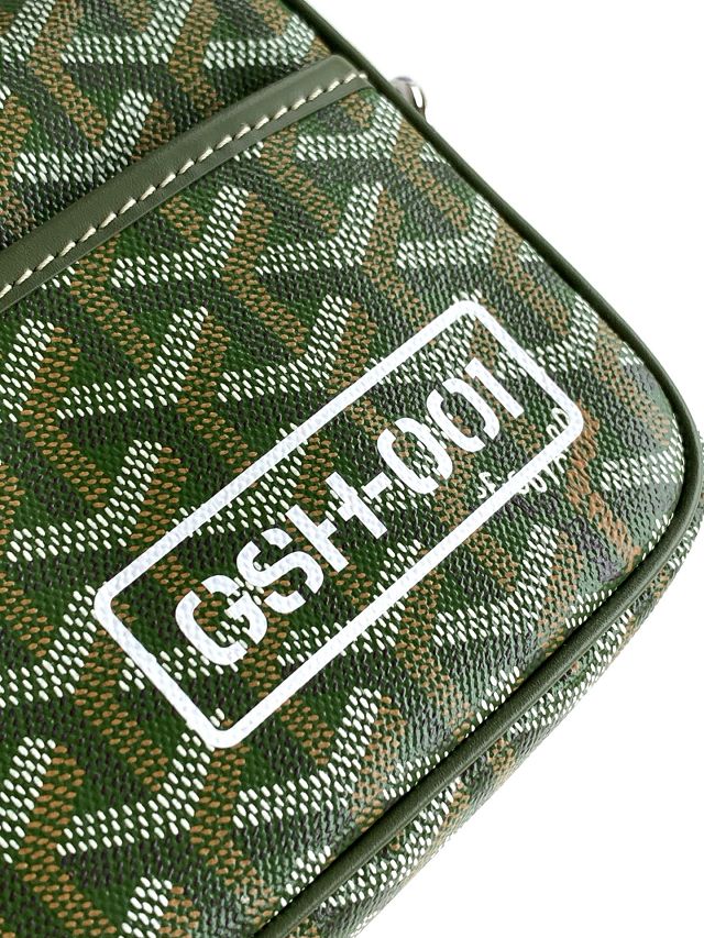 Goyard original canvas cap vert bag GY0015 khaki
