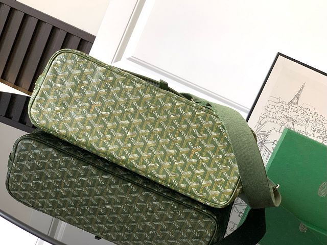 Goyard original canvas capetien messenger bag GY0067 khaki