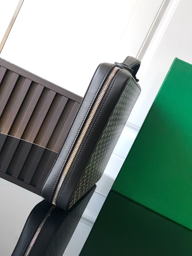 Goyard original canvas compagnon universel A4 bag GY0123 black