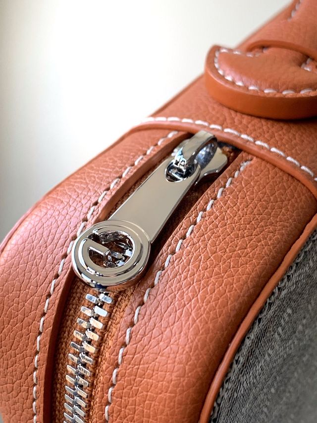 Goyard original canvas compagnon universel A4 bag GY0123 brown	