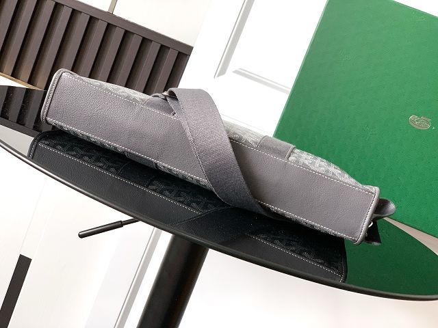 Goyard original canvas morvan document case GY0125 grey