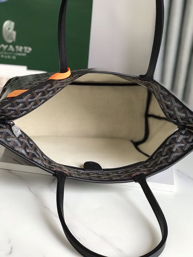Goyard original canvas artois pm handbag GY0128 black