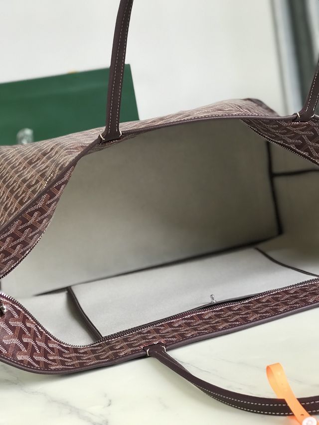 Goyard original canvas artois gm bag GY0129 bordeaux