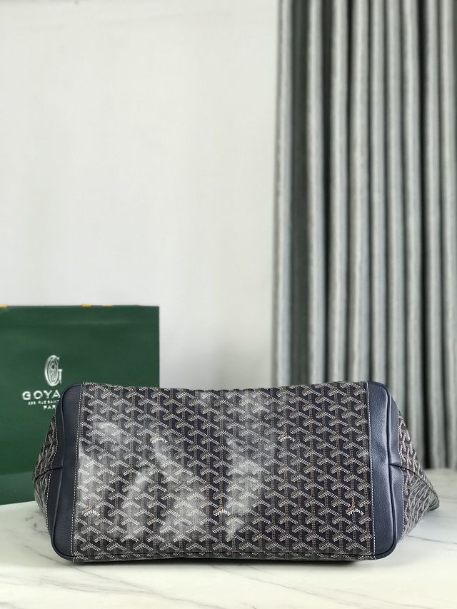 Goyard original canvas artois gm bag GY0129 dark blue