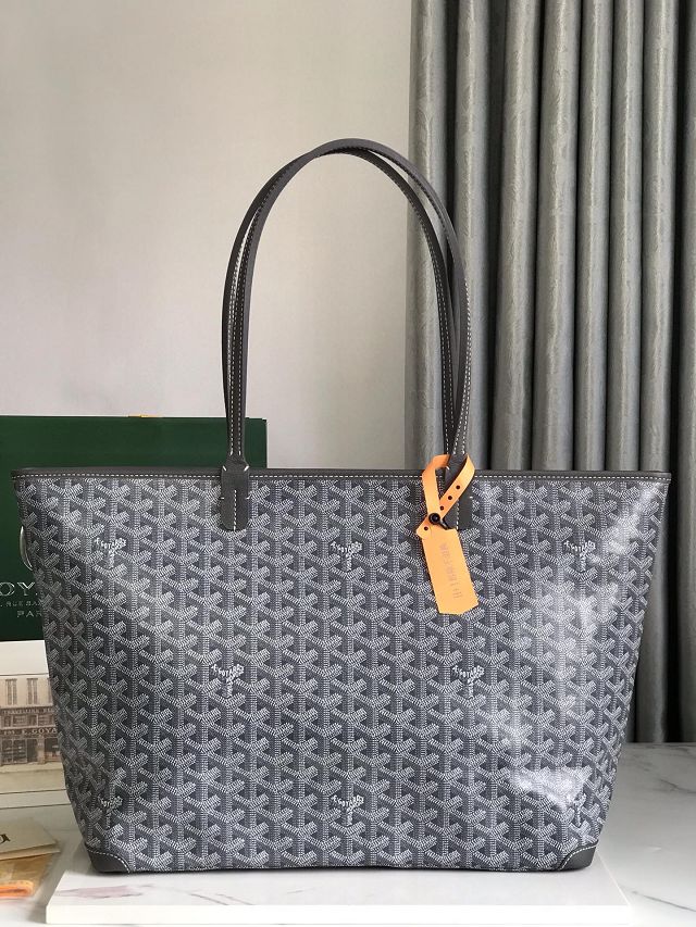 Goyard original canvas artois mm handbag GY0130 grey