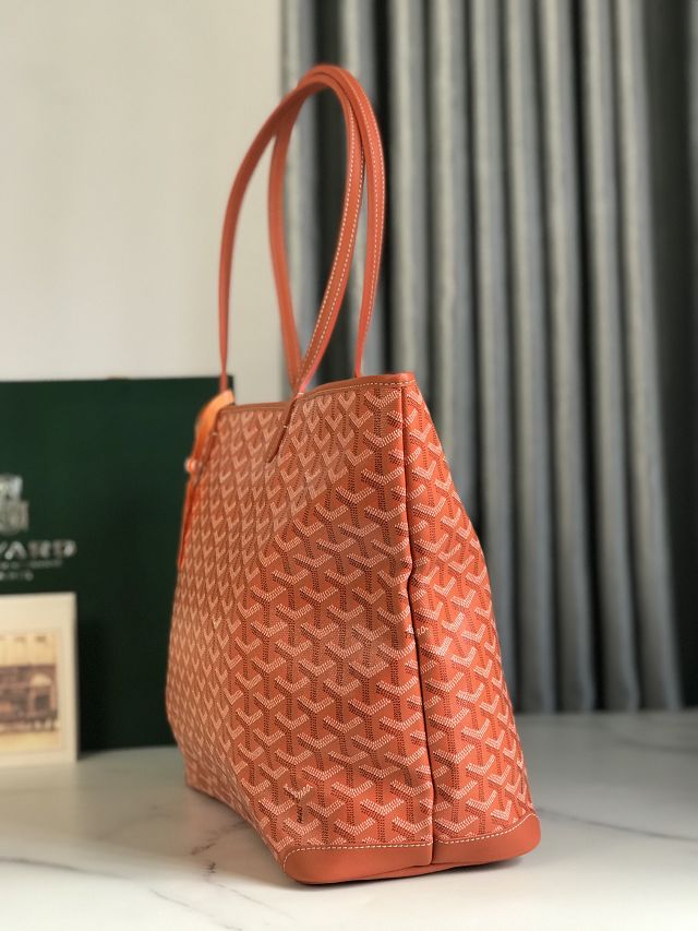 Goyard original canvas artois mm handbag GY0130 orange