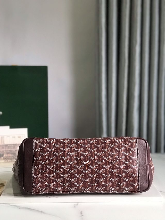 Goyard original canvas artois pm handbag GY0128 bordeaux