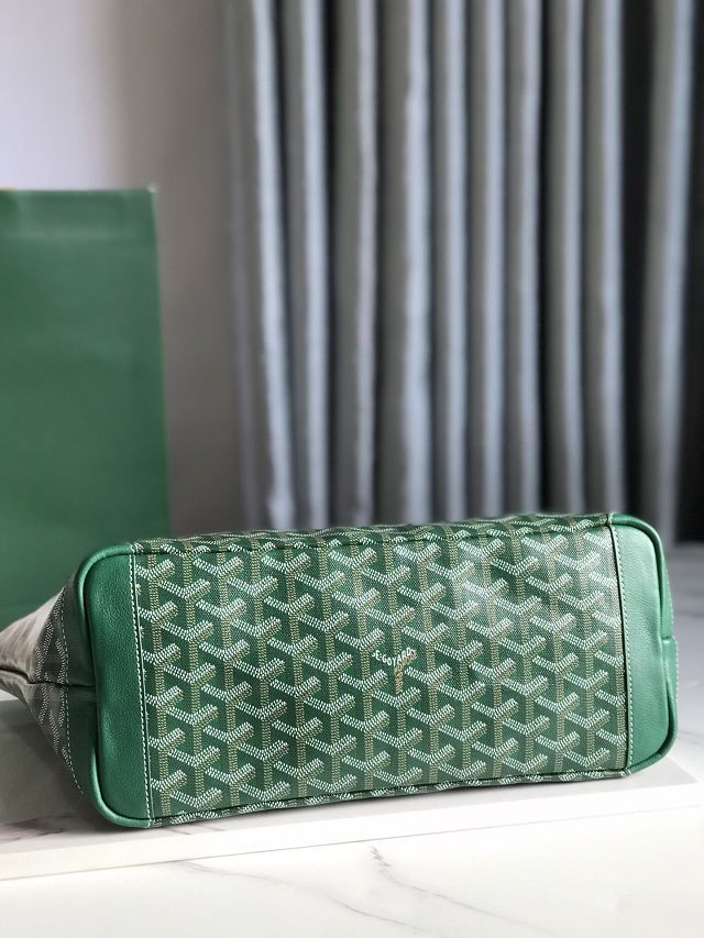 Goyard original canvas artois pm handbag GY0128 green