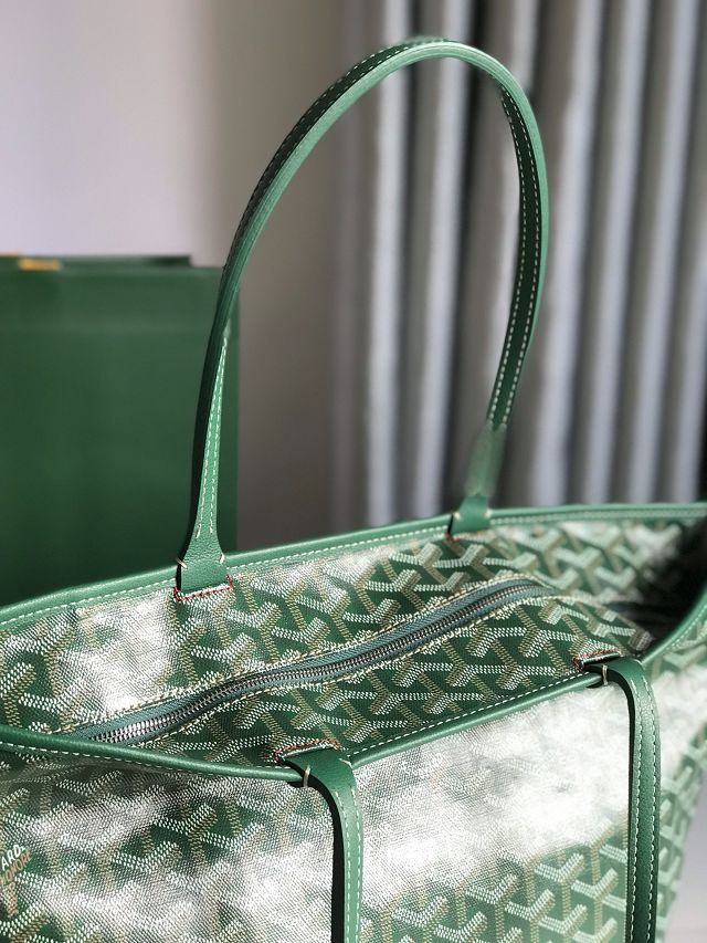 Goyard original canvas artois pm handbag GY0128 green