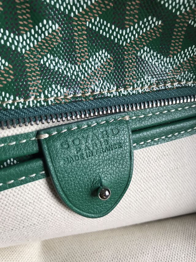 Goyard original canvas artois pm handbag GY0128 green