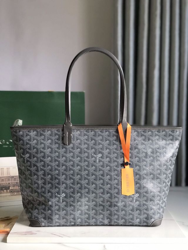 Goyard original canvas artois pm handbag GY0128 grey