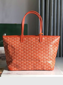 Goyard original canvas artois pm handbag GY0128 orange