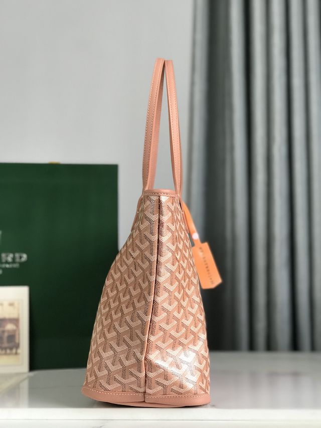 Goyard original canvas artois pm handbag GY0128 pearly pink