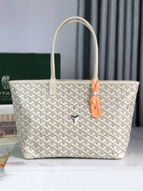 Goyard original canvas artois pm handbag GY0128 sand