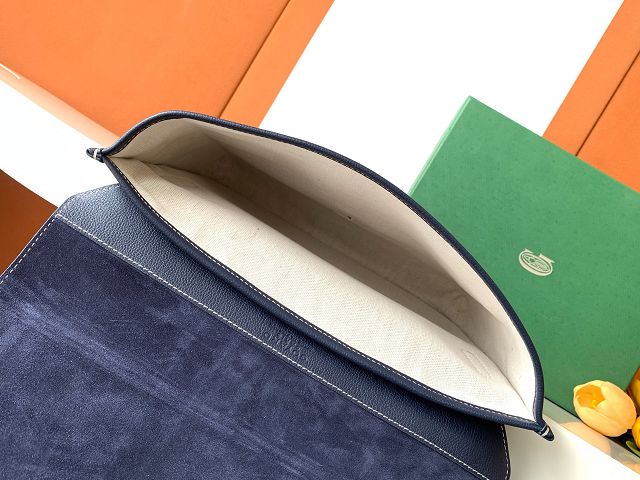 Goyard original canvas coursier messenger bag GY0126 dark blue