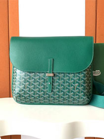 Goyard original canvas coursier messenger bag GY0126 green