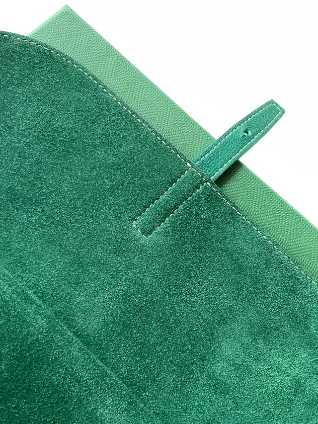 Goyard original canvas coursier messenger bag GY0126 green