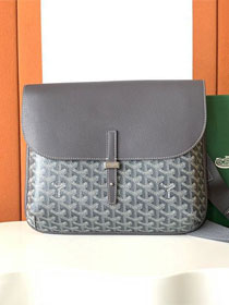 Goyard original canvas coursier messenger bag GY0126 grey