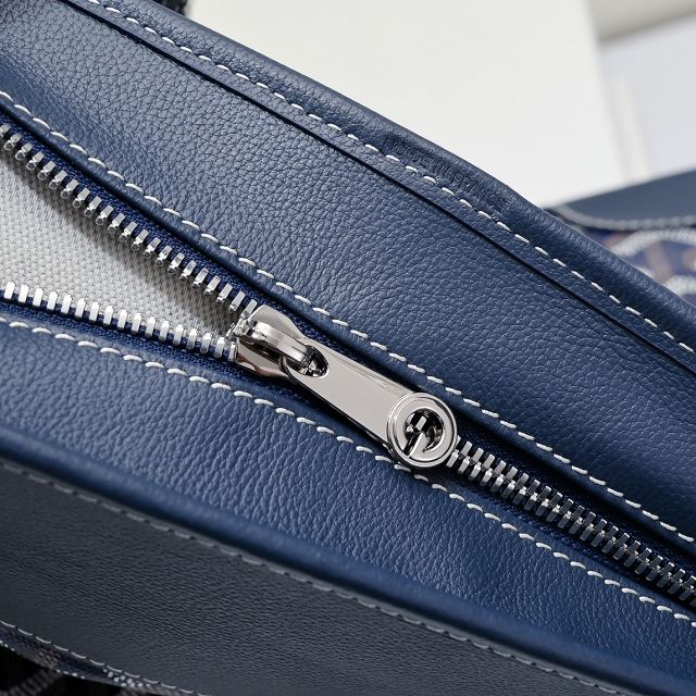 Goyard original canvas mecica hob bag GY0110 dark blue