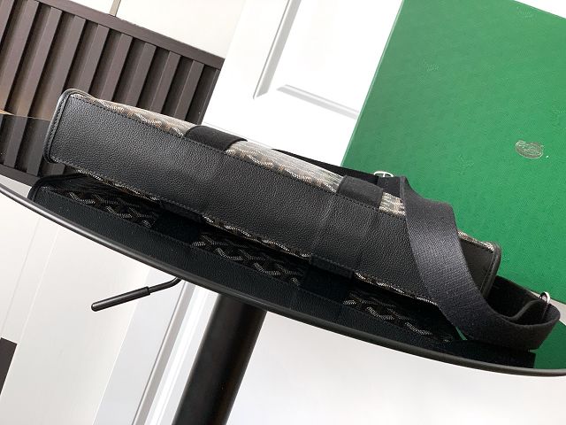 Goyard original canvas morvan document case GY0125 black