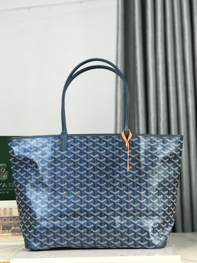Goyard original canvas artois mm handbag GY0130 pearly blue