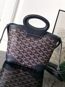 Goyard original canvas beluga mini bag GY0132 dark blue