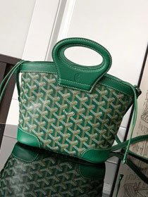 Goyard original canvas beluga mini bag GY0132 green
