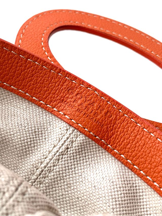 Goyard original canvas beluga mini bag GY0132 orange