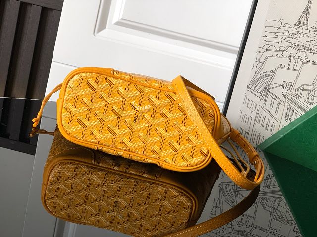Goyard original canvas beluga mini bag GY0132 yellow