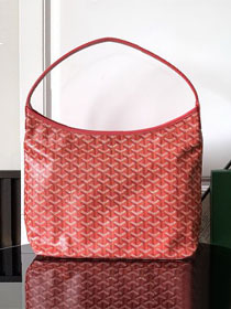 Goyard original canvas boheme hobo bag GY0094 fuchsia