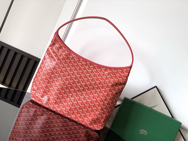 Goyard original canvas boheme hobo bag GY0094 fuchsia
