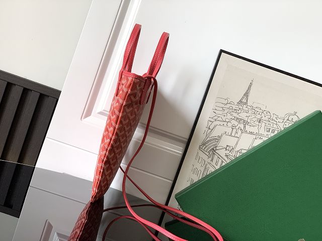 Goyard original canvas poitiers pm bag GY0131 fuchsia