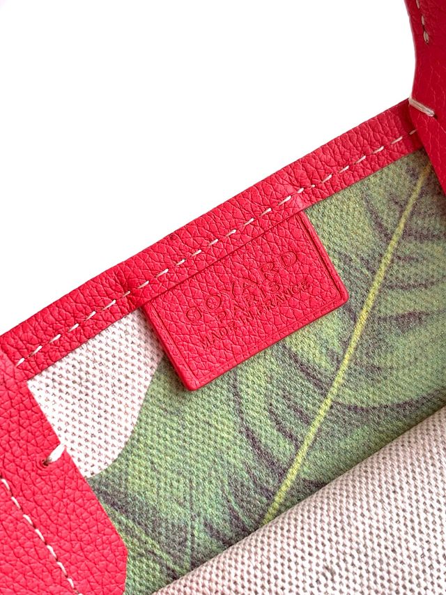 Goyard original canvas poitiers pm bag GY0131 fuchsia