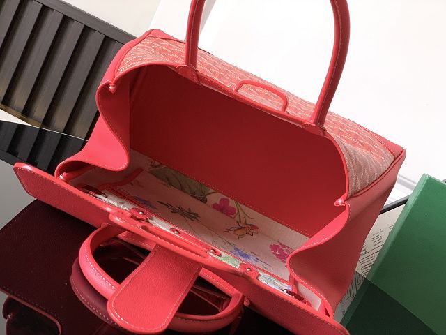 Goyard original canvas saigon tote bag GY0106 fuchsia