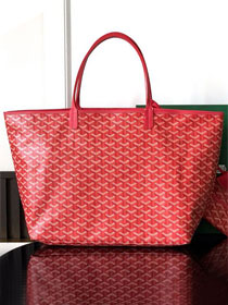 Goyard original canvas saint louis GM bag GY0083 fuchsia