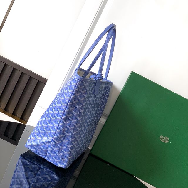 Goyard original canvas saint louis PM bag GY0082 iris