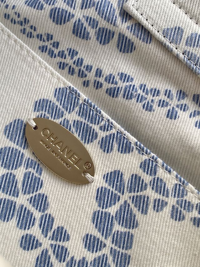 CC original denim shopping bag AS5429 blue