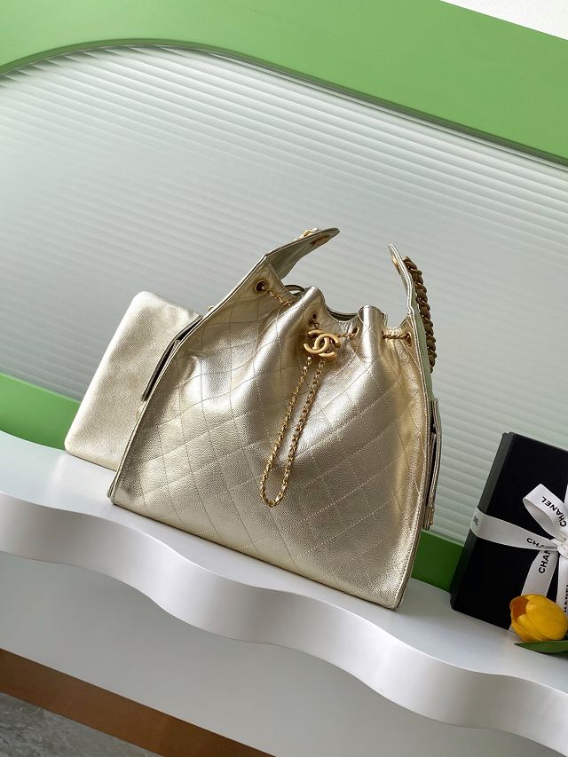 CC original grained calfskin 25 medium handbag AS5311 gold