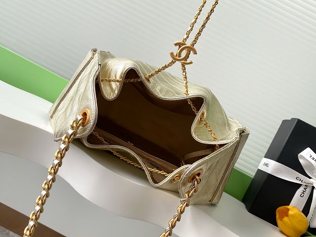 CC original grained calfskin 25 medium handbag AS5311 gold