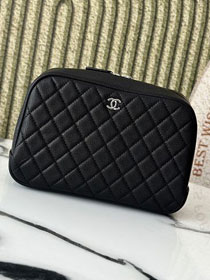 CC original grained calfskin medium pouch A31105 black