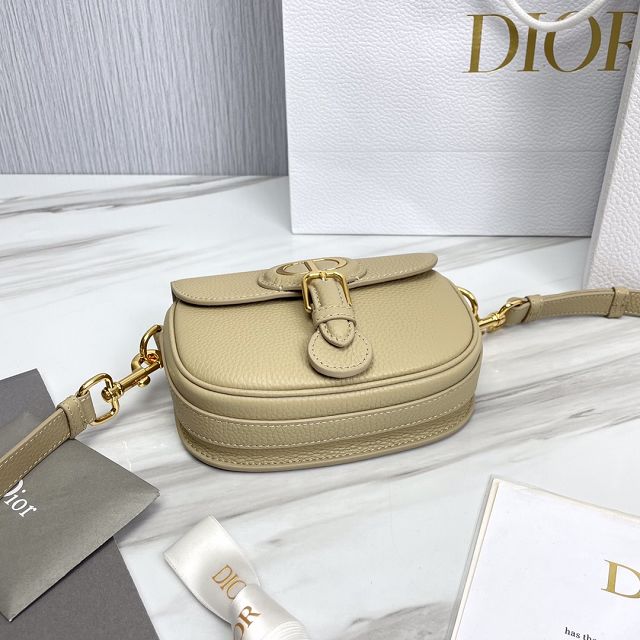 Dior original grained calfskin small bobby bag M9317 beige