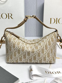 Dior original cotton diortravel nomad pouch S5554 natural