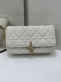 Dior original lambskin talk phone pouch S0977