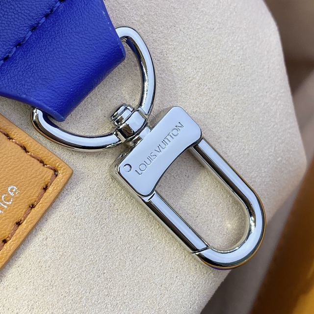 Louis vuitton origianl calfskin shopper bag m24457 yellow