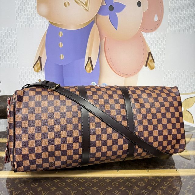 Louis vuitton origianl damier ebene keepall 50 N40799